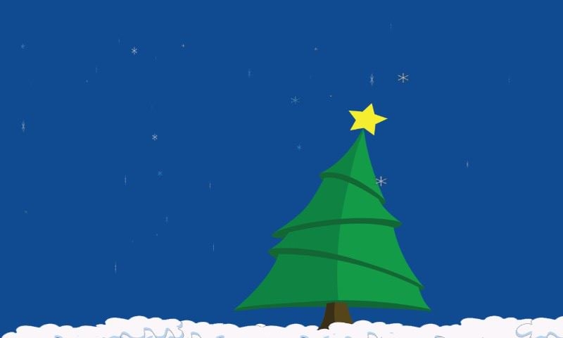Animated Screens Christmas Tree